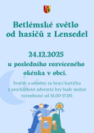 Betlémské světlo 24.12.2025 v Tehovci 1